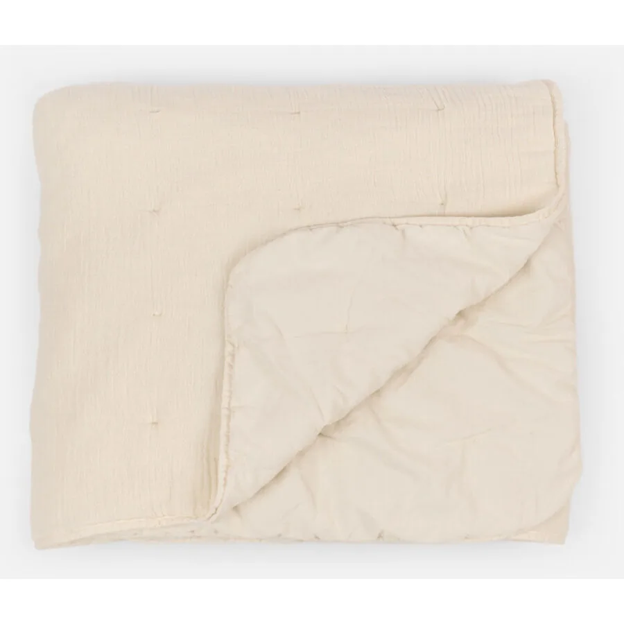 Lavie Wohndecke Nora natur Bio Baumwolle 200 x 150 cm
