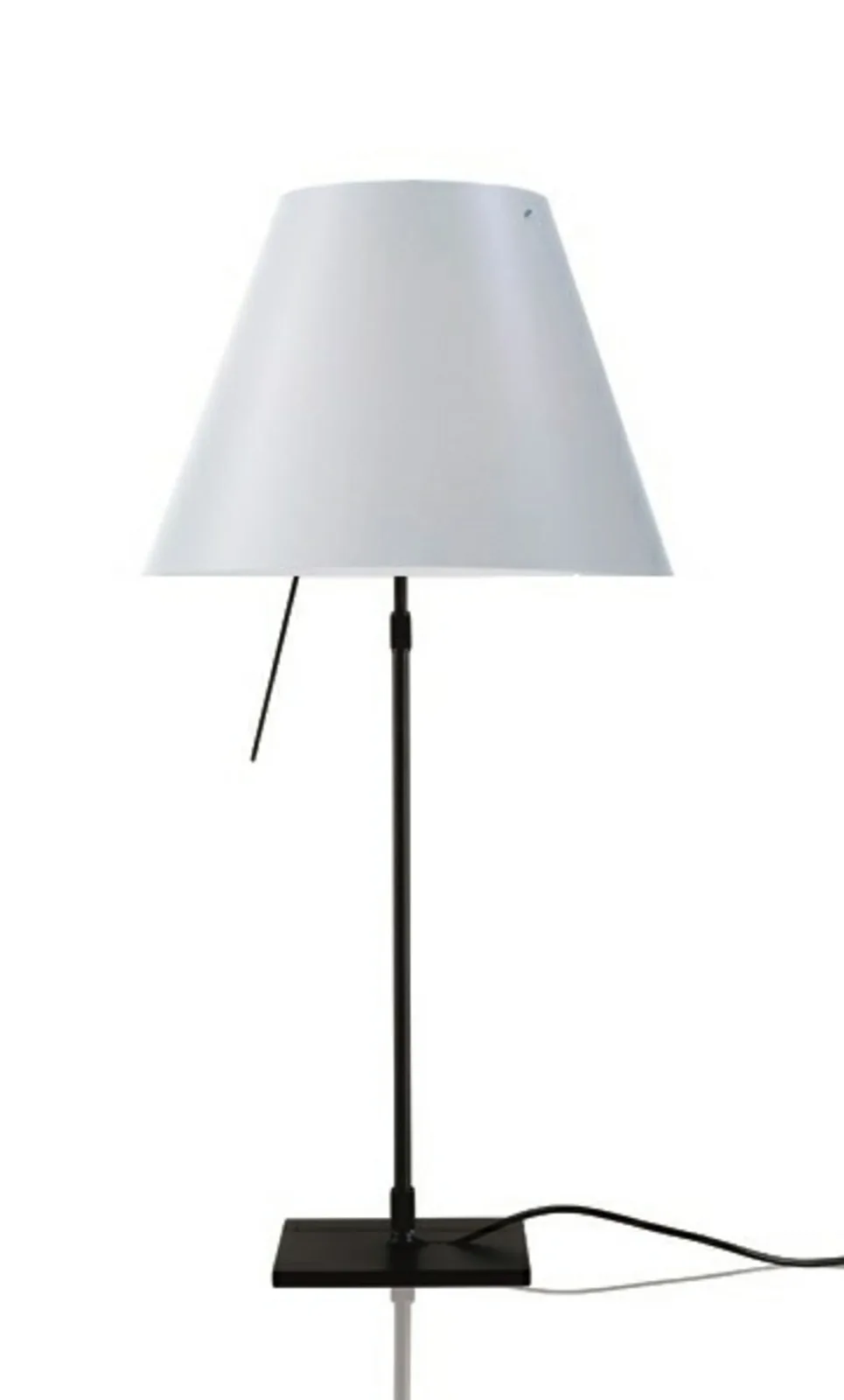 Costanza Tischleuchte m/Dimmer Schwarz/White - Luceplan - Wohnzimmer - Aluminium