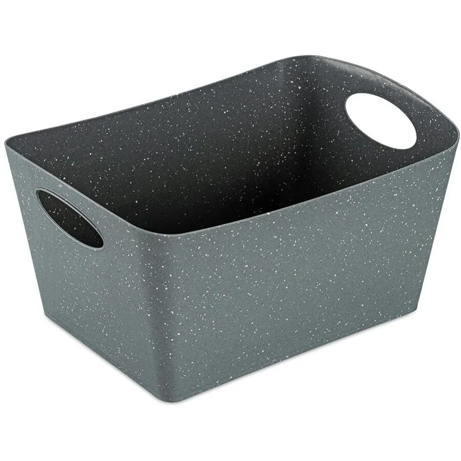 Aufbewahrungskorb Koziol Grau Kunststoff H 15 cm