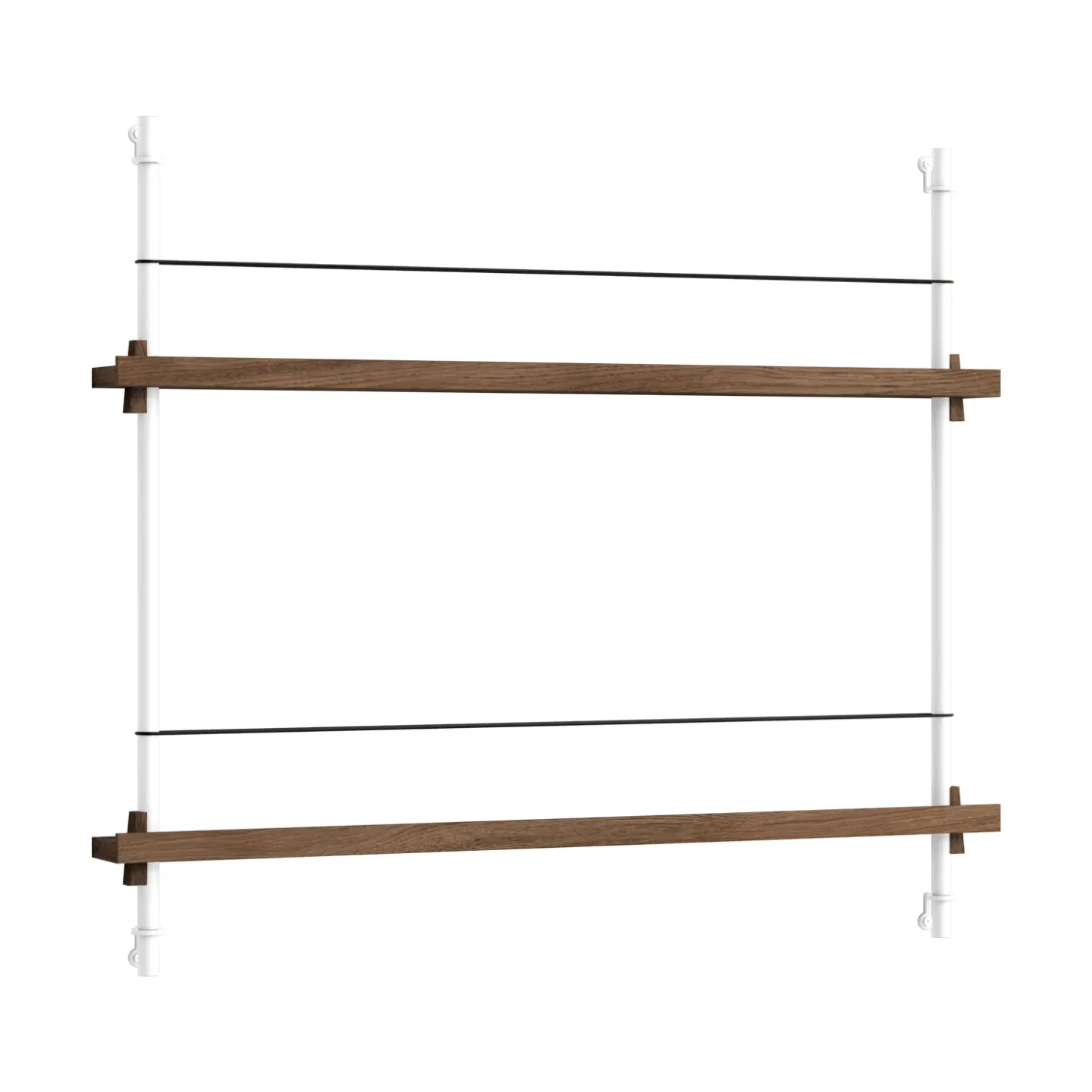 MOEBE Moebe Zeitungsständer Smoked oak-white