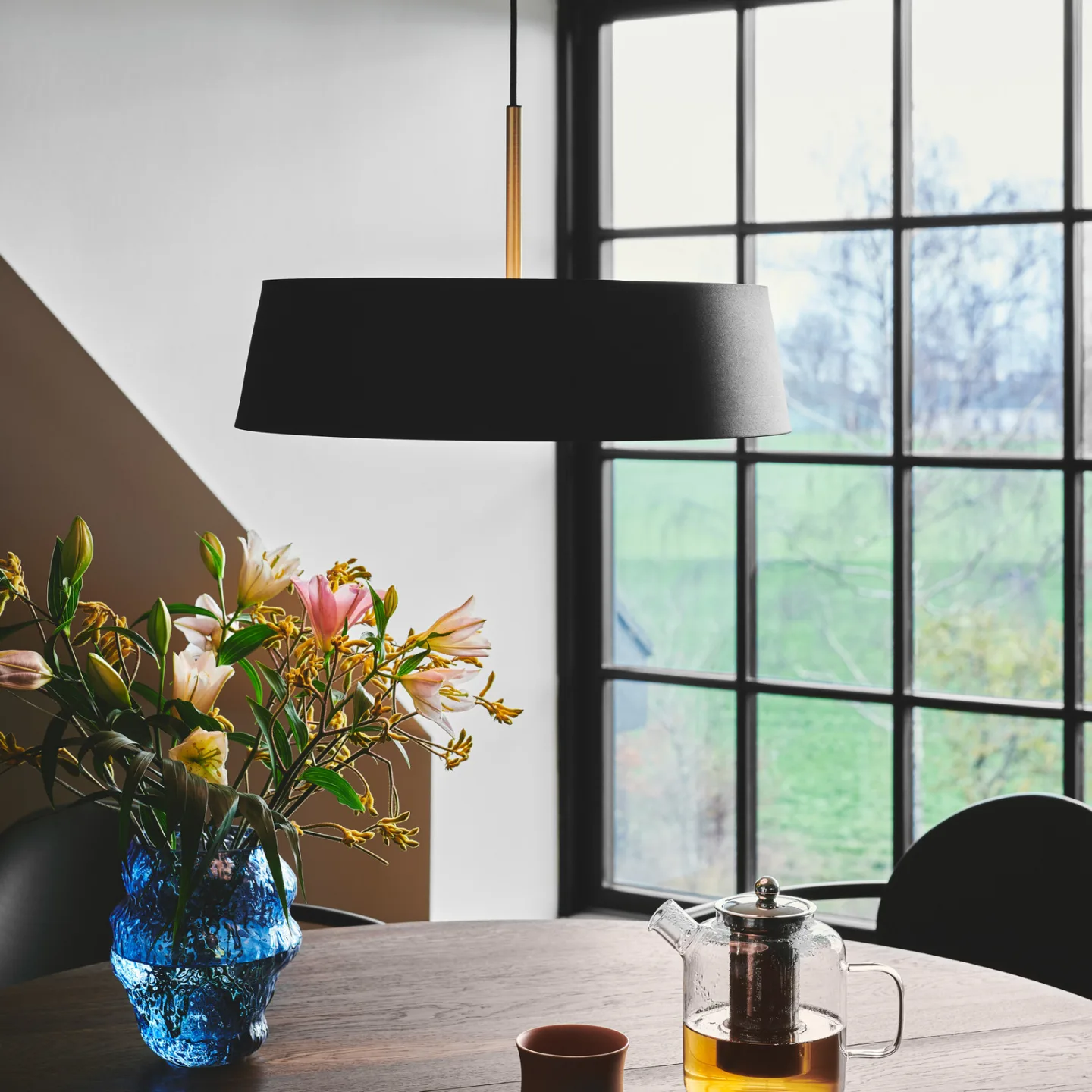 Clasi 45 Pendelleuchte Black - Nordlux - Wohnzimmer - Metall - Einflammig