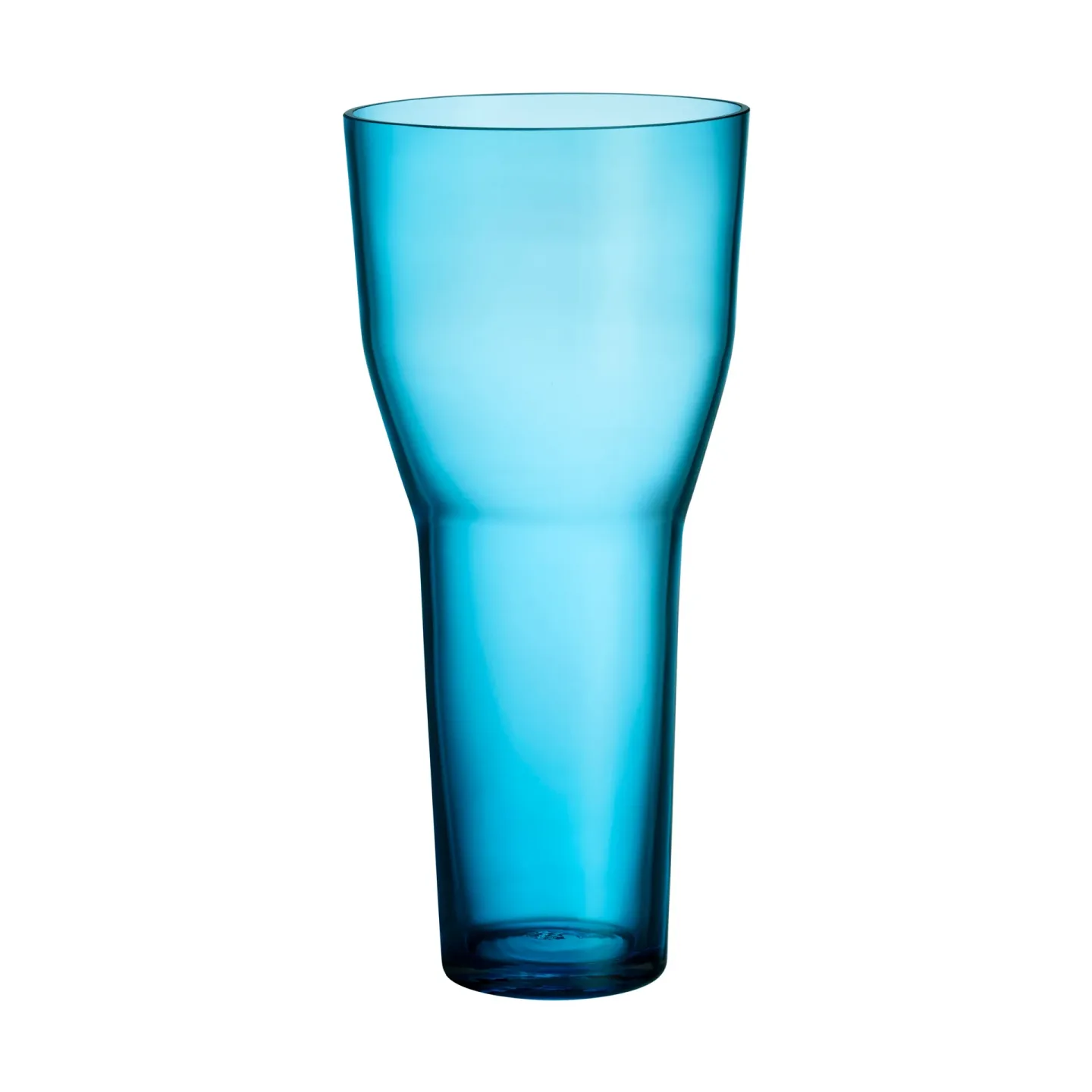 Iittala Solare Vase hoch Ø12x26 cm Electric Blue