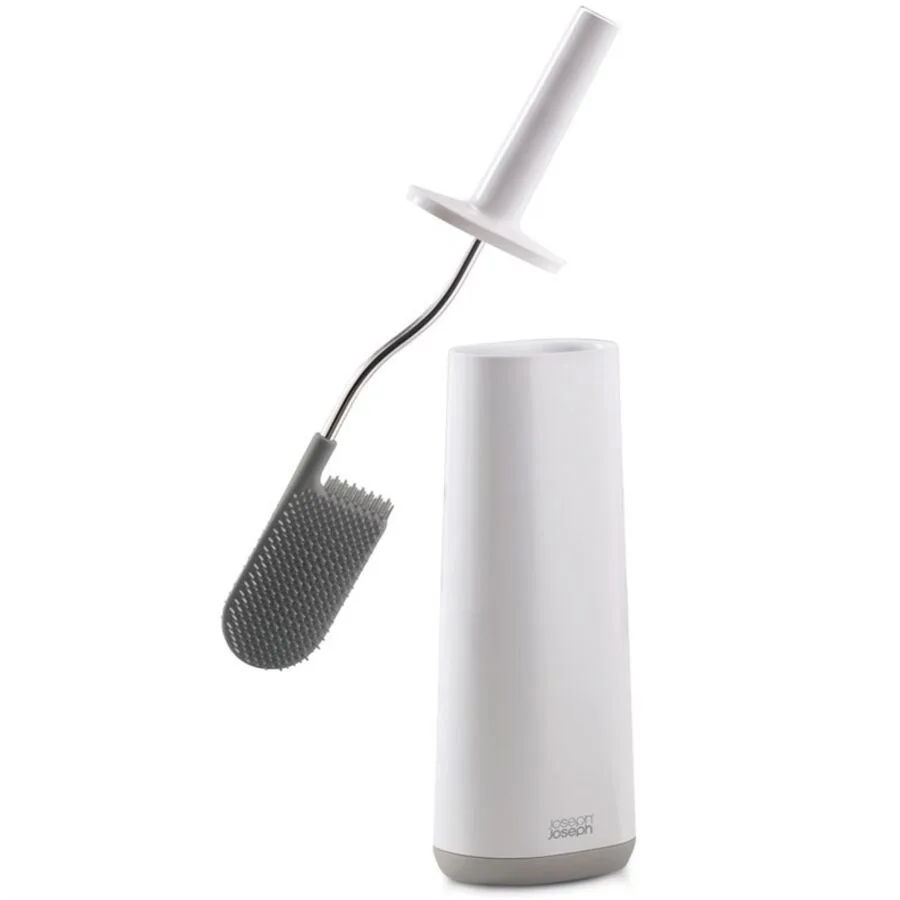 Toilettenbürste Joseph Joseph Grau/Weiss Kunststoff 42.9 cm - Farbe: weiss/grau