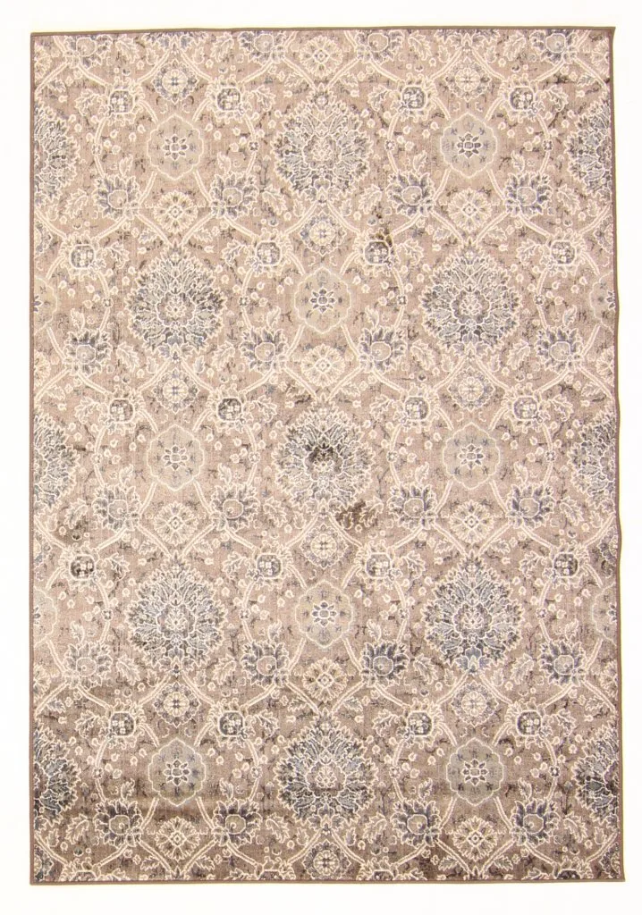 Wilton-teppe - Sanandaj (blå-beige) (Størrelse: 160 x 230 cm)