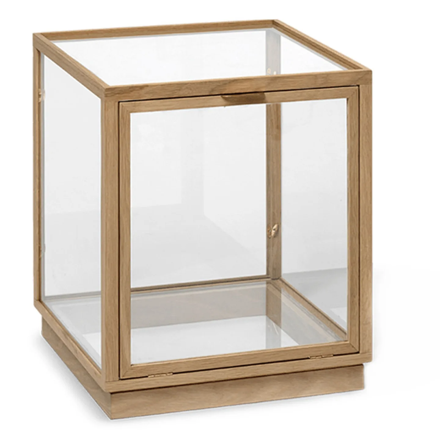 Ferm Living - Miru Glass Montre Natural Oak - Korgar och lådor - Träfärgad