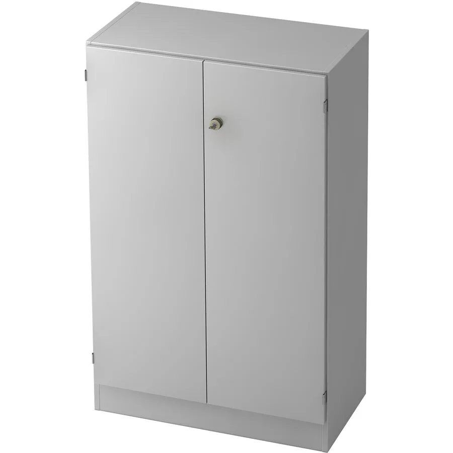 Aktenschrank Office Grau Holzwerkstoff B 80 H 127 cm