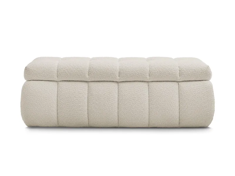 Bettende BOBOCHIC MONT-BLANC Boucle-Stoff beige
