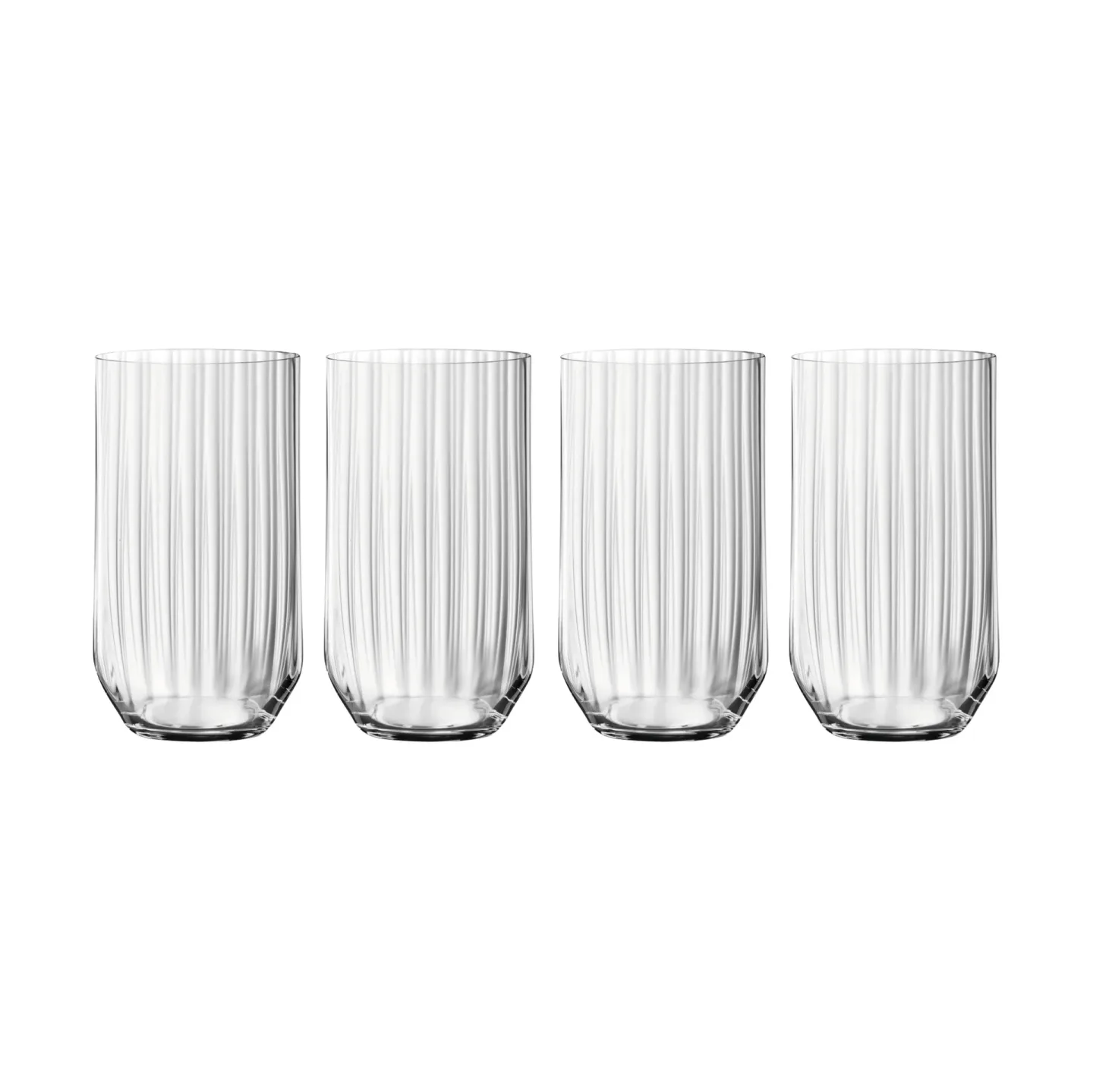 Spiegelau Linear long drink Glas 44,5 cl 4er-Pack Klar