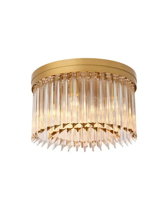 Ceiling Lamp Evina antique brass