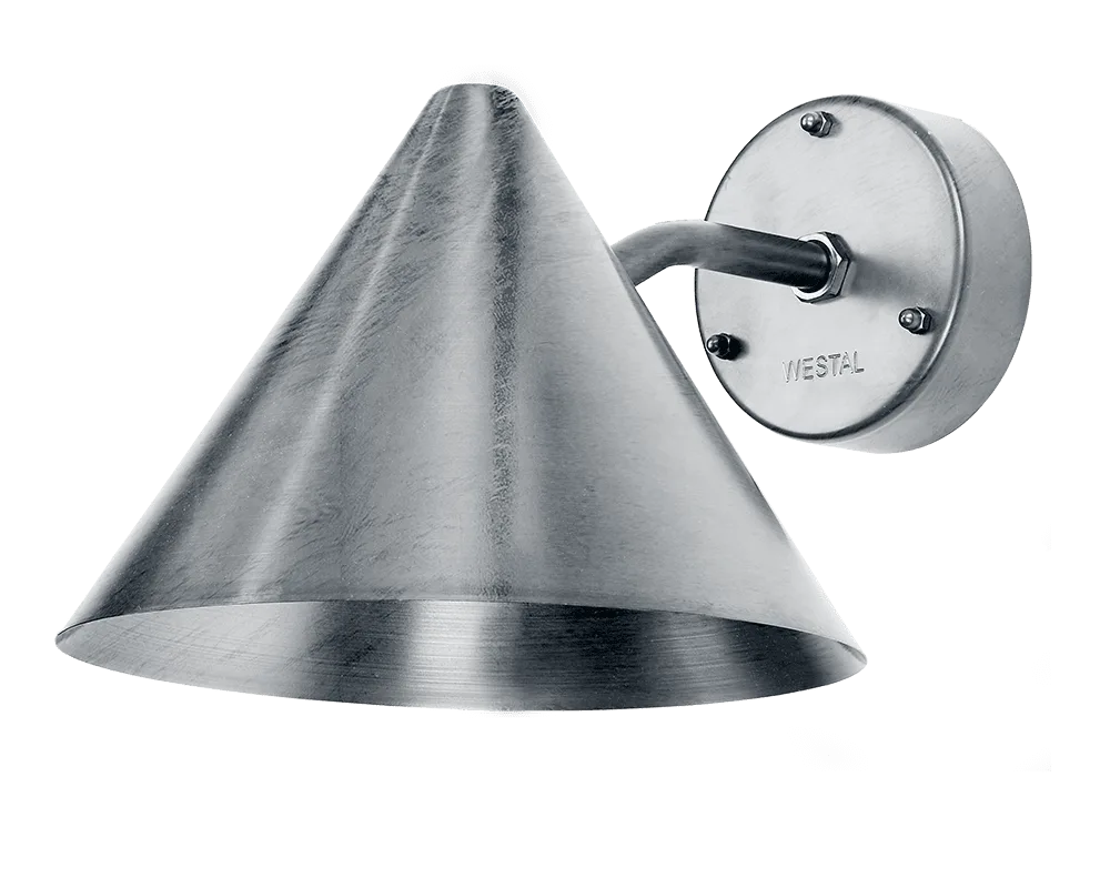 Westal - Tratt LED - Fasadbelysning - Galvaniserad