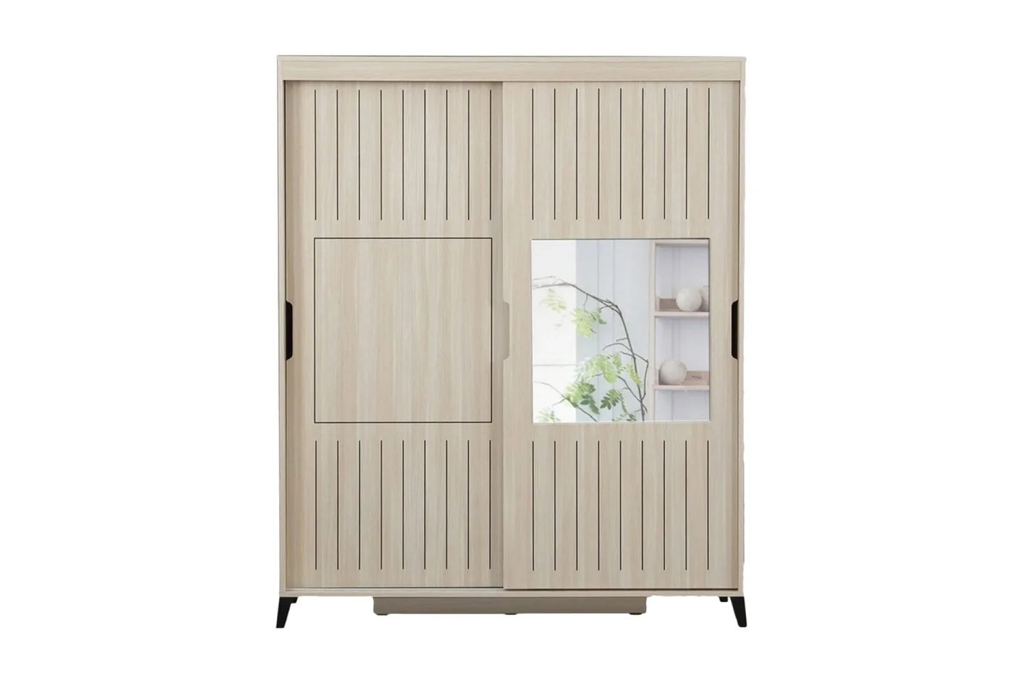 Comfortale Garderob 180 - Ljus Trä