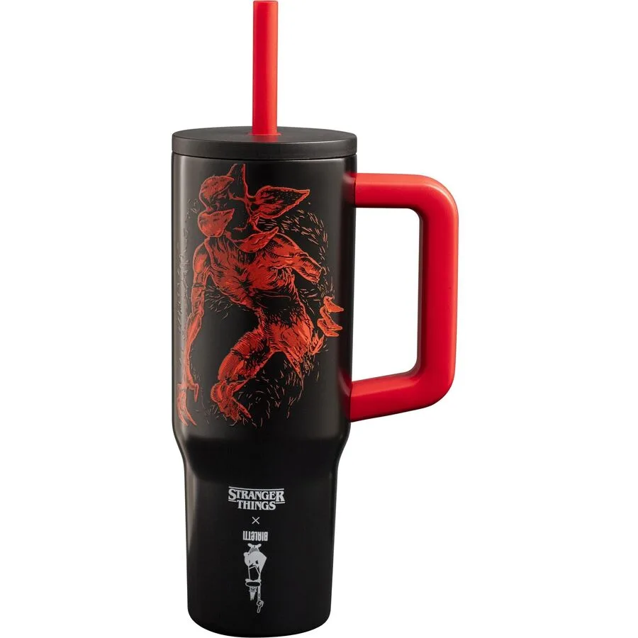 Trinkbecher Bialetti Schwarz Edelstahl 900 ml