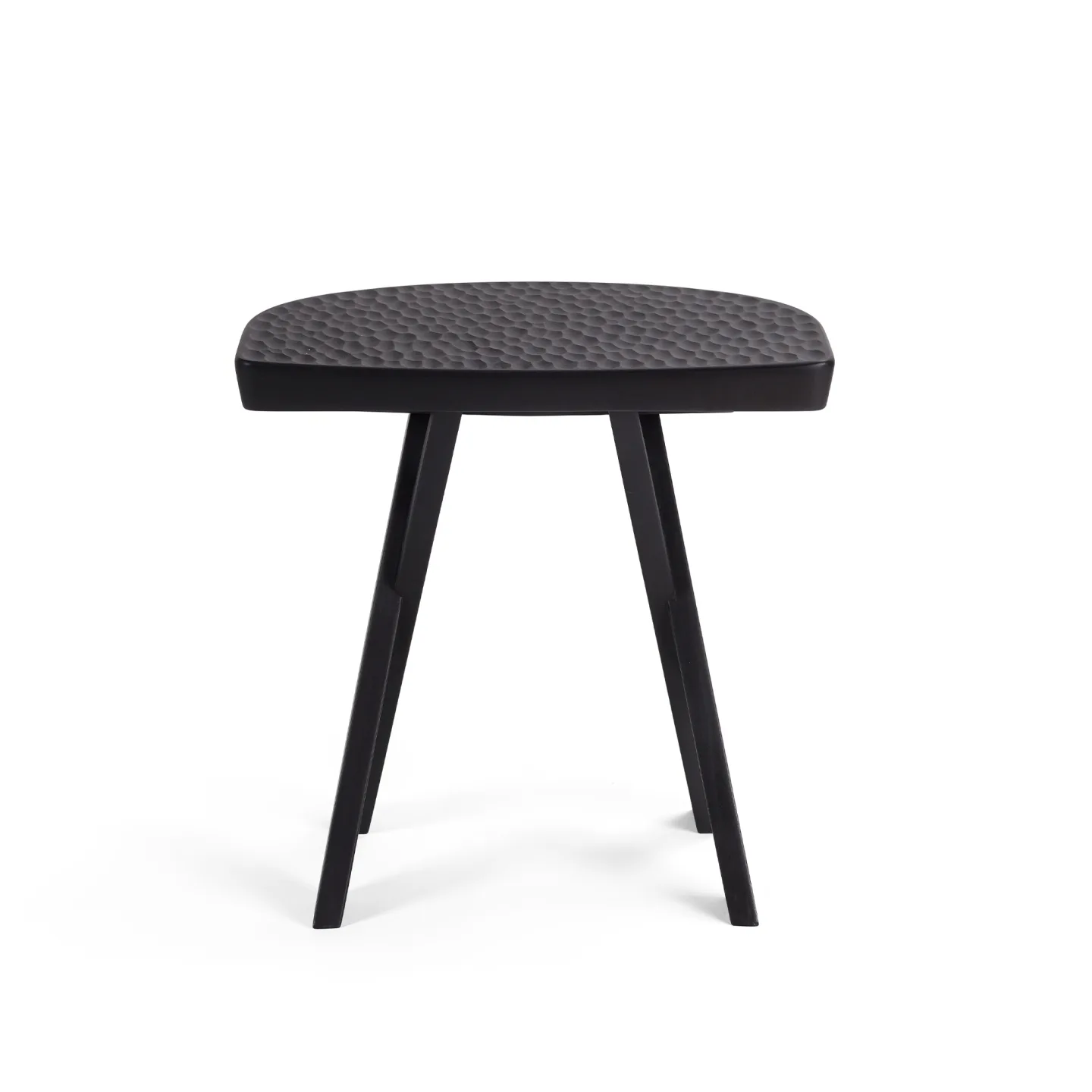 Zanat - Touch Stool Moon, Svartbetsad lönn - Pallar - Studioilse - Svart - Trä