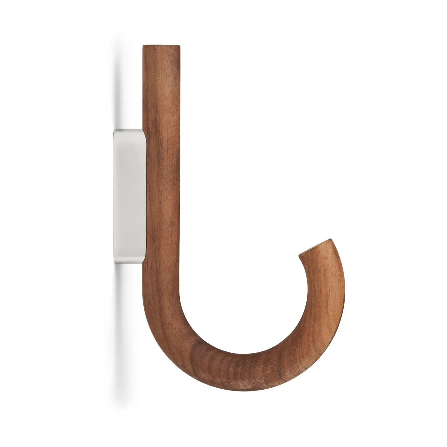 Gejst Hook Haken 19cm Walnuss-Chrom