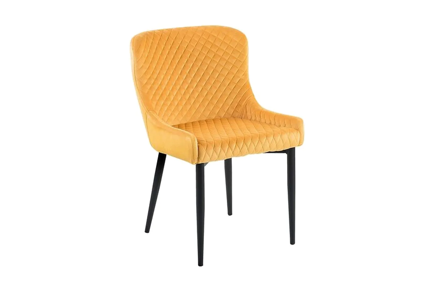 Colino Stol 2-Pack Sammet - Gul