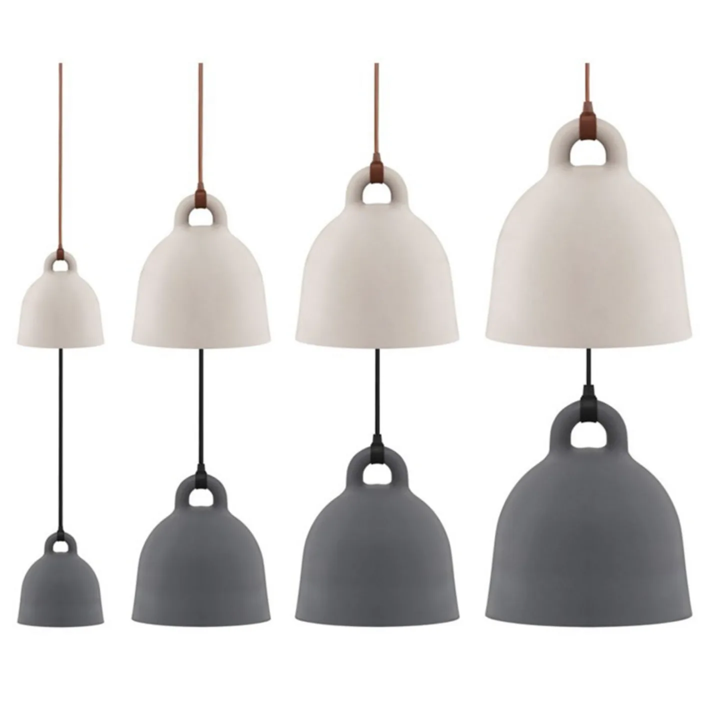 Bell Pendel Small Sand - Normann Copenhagen - Stue - Aluminium