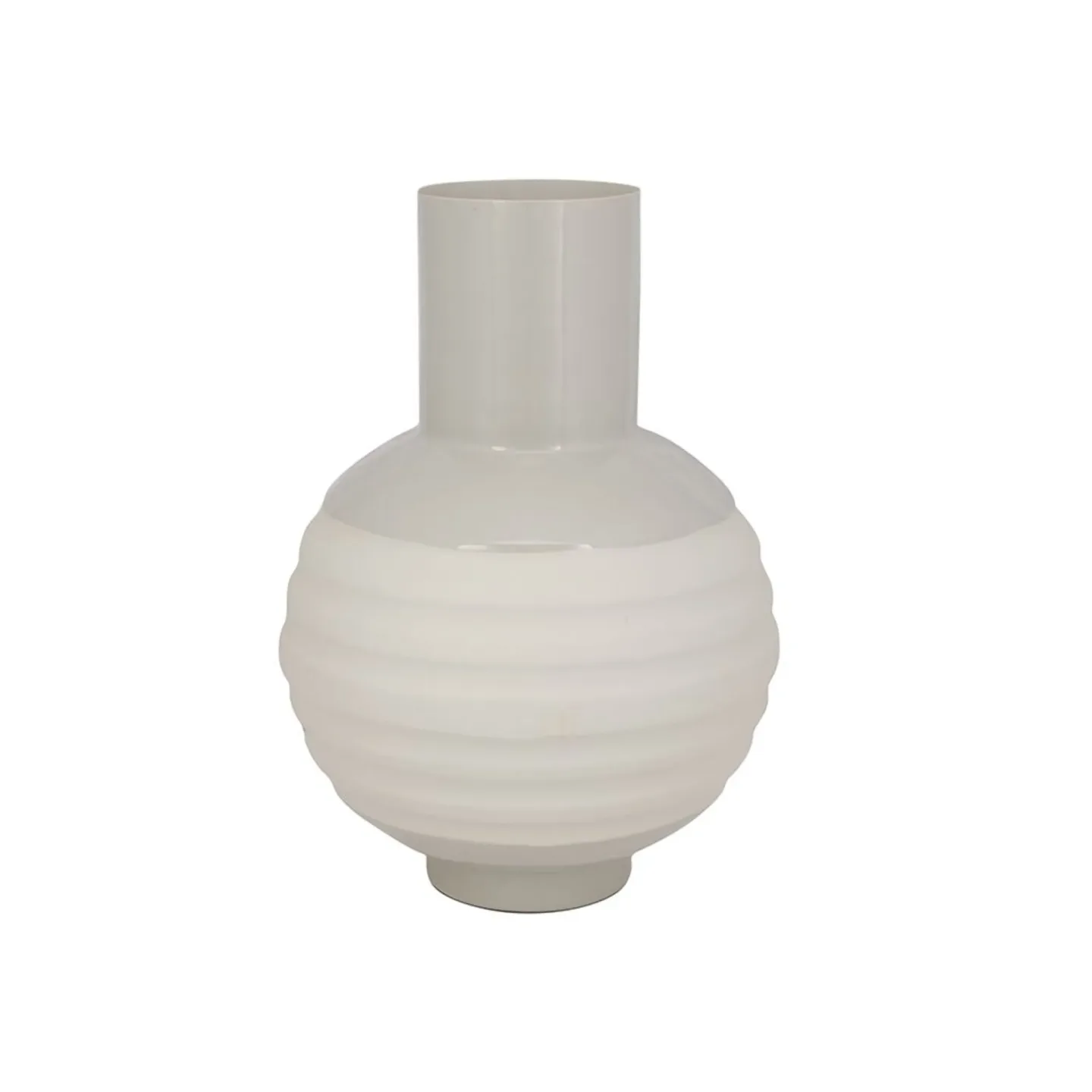 Decofinder Vase Grecia, Hellgrau | Schubiger Möbel