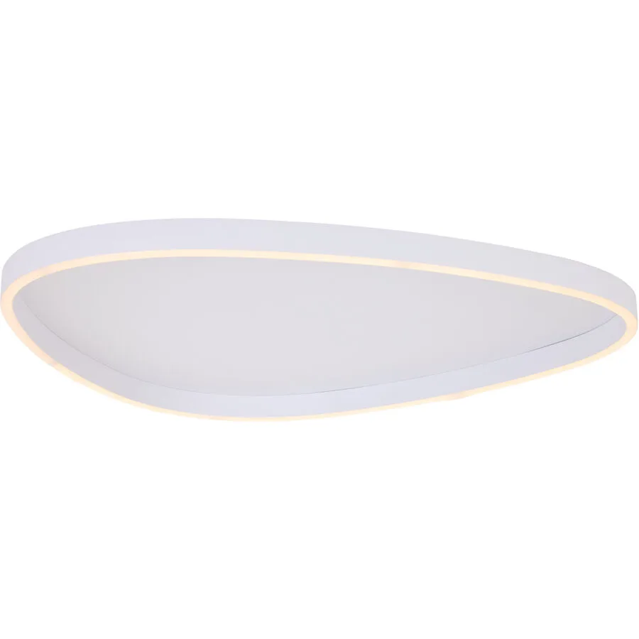 Deckenlampe Sinni weiss matt 7200 lm Dimmbar: Code B 85 cm - LED- LED Energiesparlampe