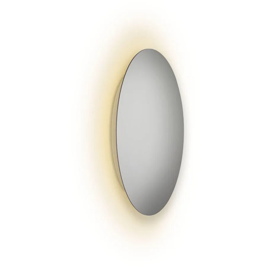 Escale Deckenlampe Blade Silber Aluminium 24 cm 3.5 cm - LED - Lichtfarbe: Extra warmweiss - LED Energiesparlampen