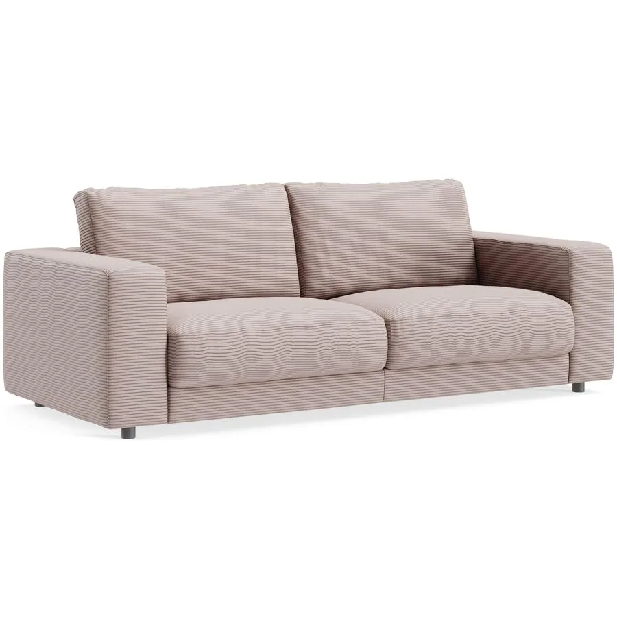 Sofa Ava Bezug: 88% Polyester, 12% Polyacryl rosa B 230 T 107 cm - Möbel Konfigurator: Traummöbel individuell zusammenstellen