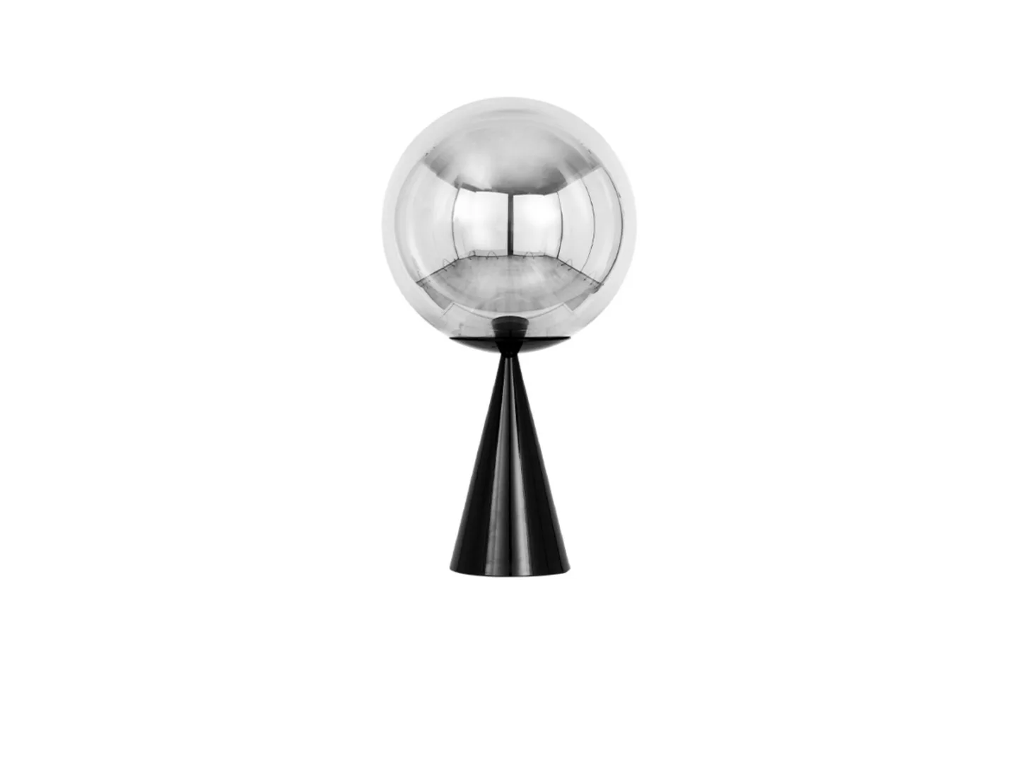 Globe Fat Bordslampa Silver - Tom Dixon - Vardagsrum - Metall