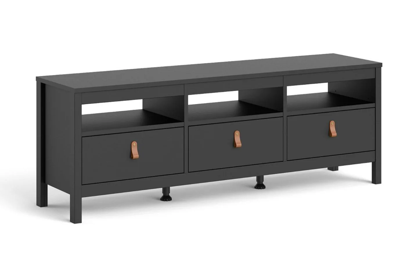 Vallvidera Tv-bänk 151,4 cm - Svart