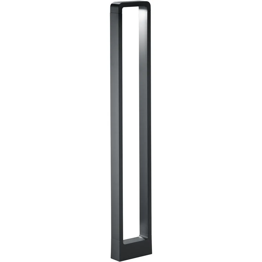 Aussenlampe Rober Grau 16 cm 100 cm - Farbe: anthrazit - LED - Lichtfarbe: Warmweiss - Material: Aluminium-Druckguss - Aussenlampe- LED
