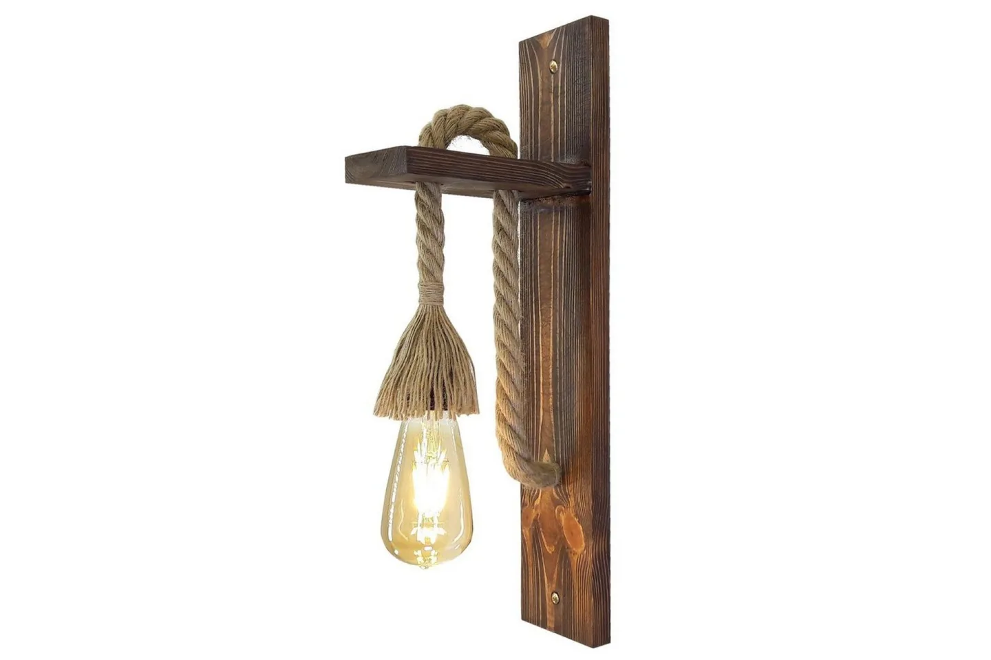 All Design Vägglampa - Valnöt
