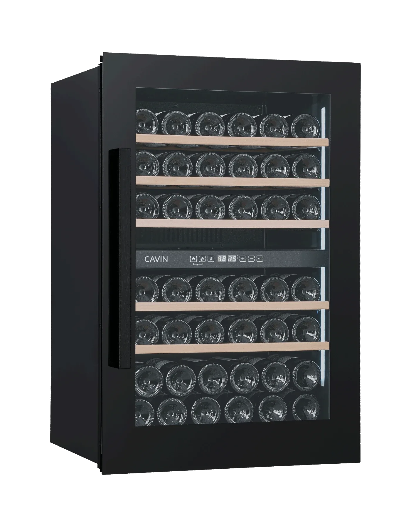 Einbau-Weinkühlschrank - Scandinavian Collection 90 Fullglass Black