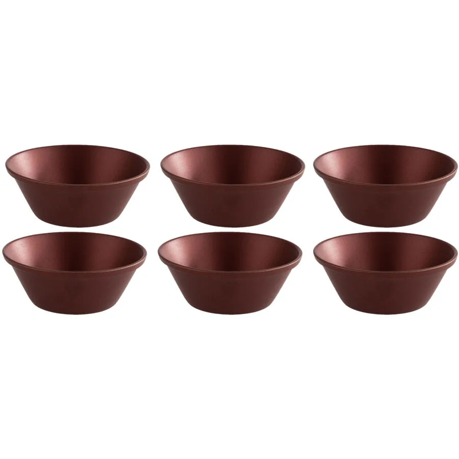 Schälchen-Set Aps Rot Edelstahl 6 cm 2.5 cm