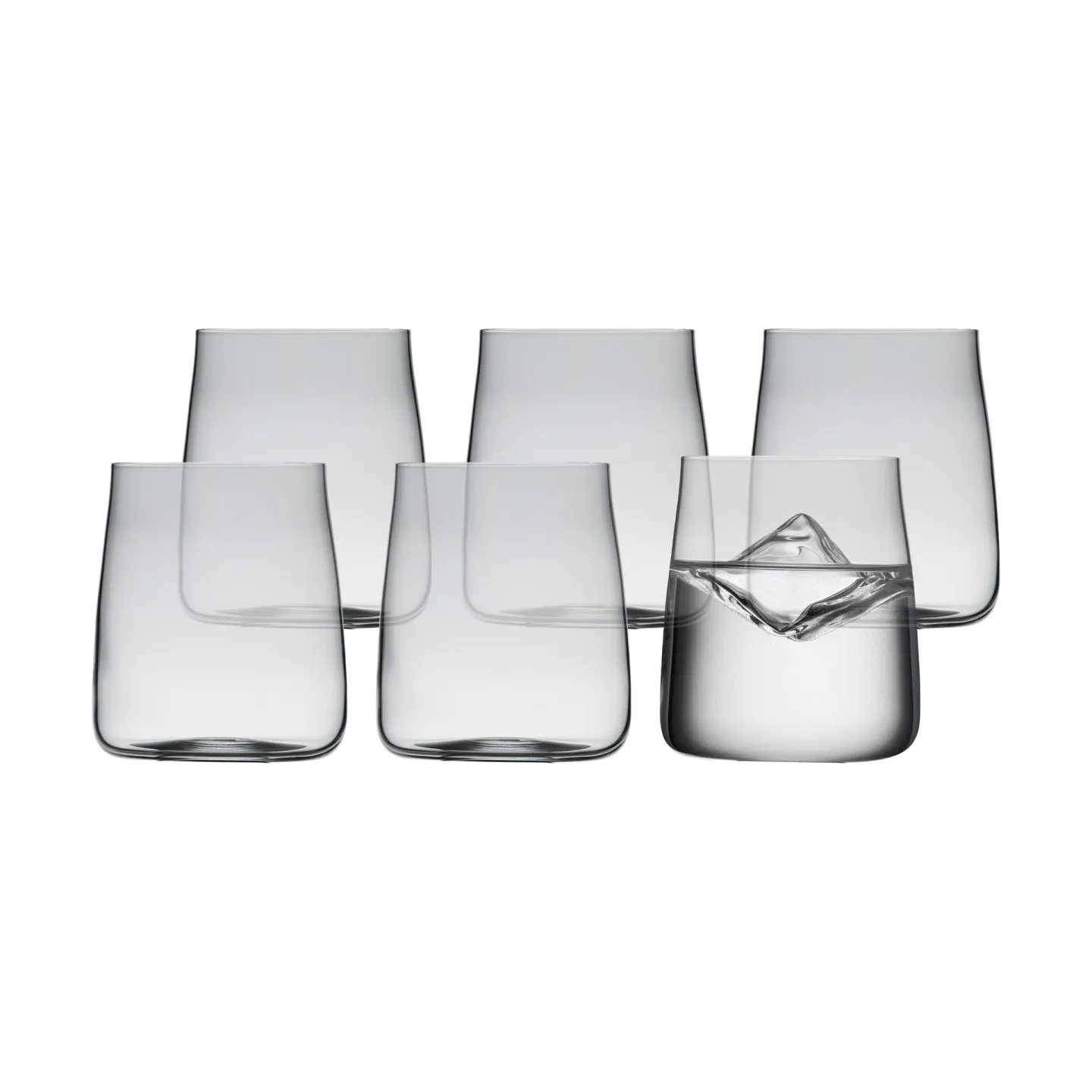 Lyngby Glas Zero Wasserglas 42 cl 6er Pack Kristall