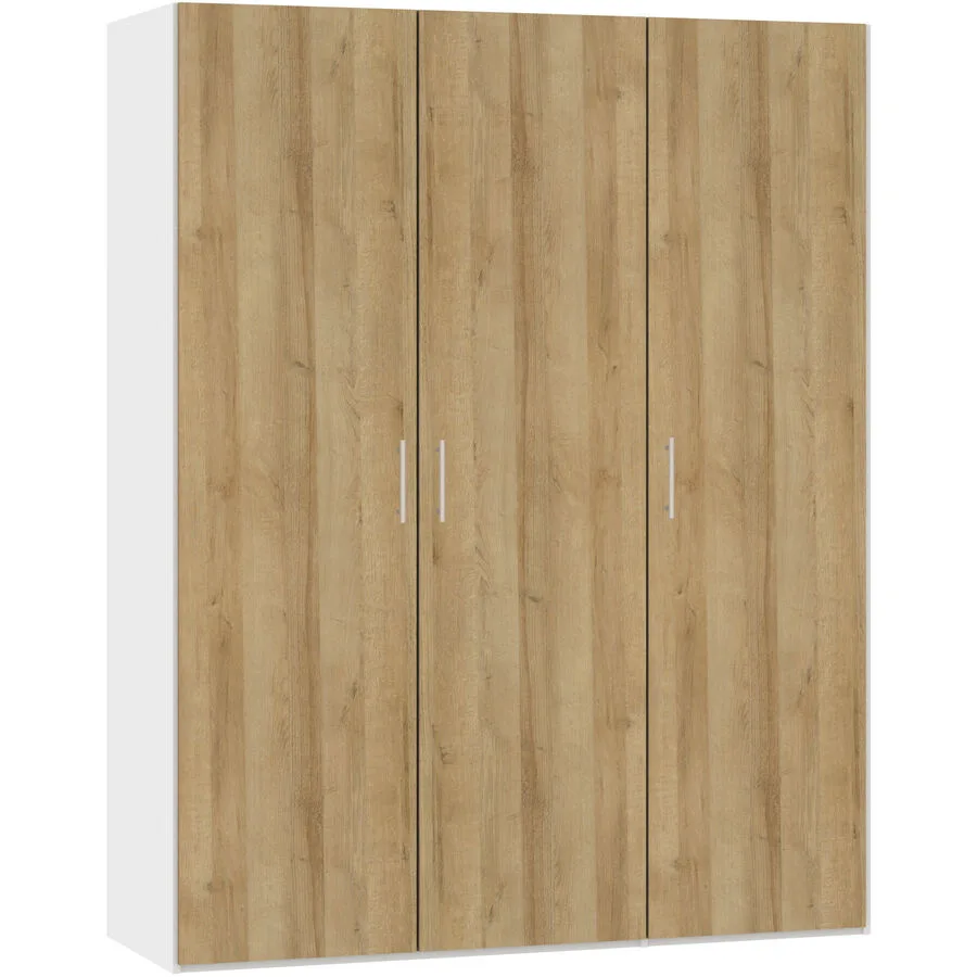 MyDeal Kleiderschrank Comfort go eiche Holzwerkstoff B 153 cm - Schweizer Möbelhersteller