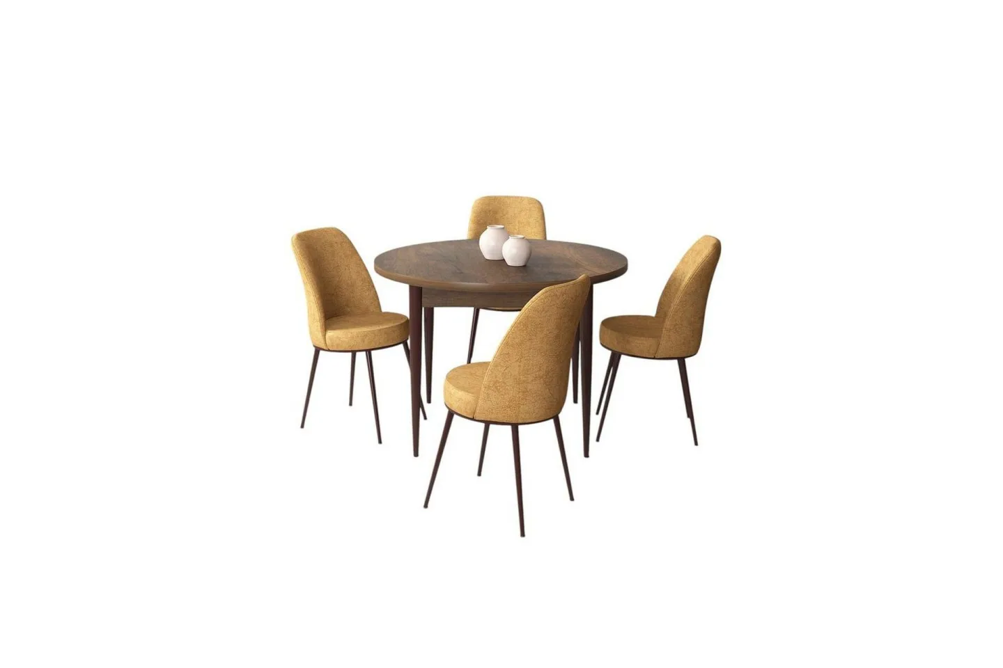 Tor Matgrupp 4-sits - Brun/Sennepsgul