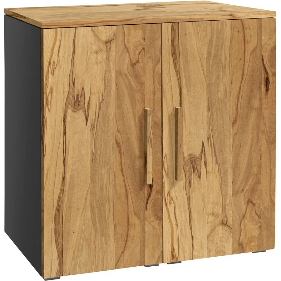 Hasena Kommode Airi anthrazit/Wildbuche Holz/MDF B 90 H 86 cm