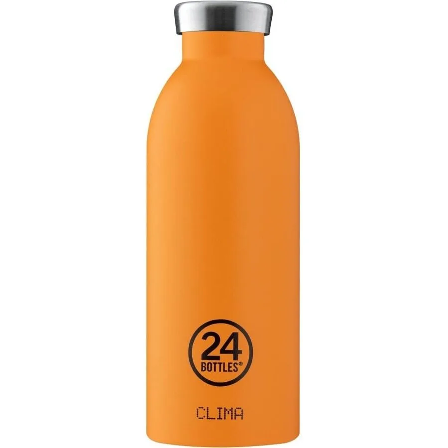 Thermosflasche 24 Bottles Orange Edelstahl 20.5 cm - Farbe: Total Orange