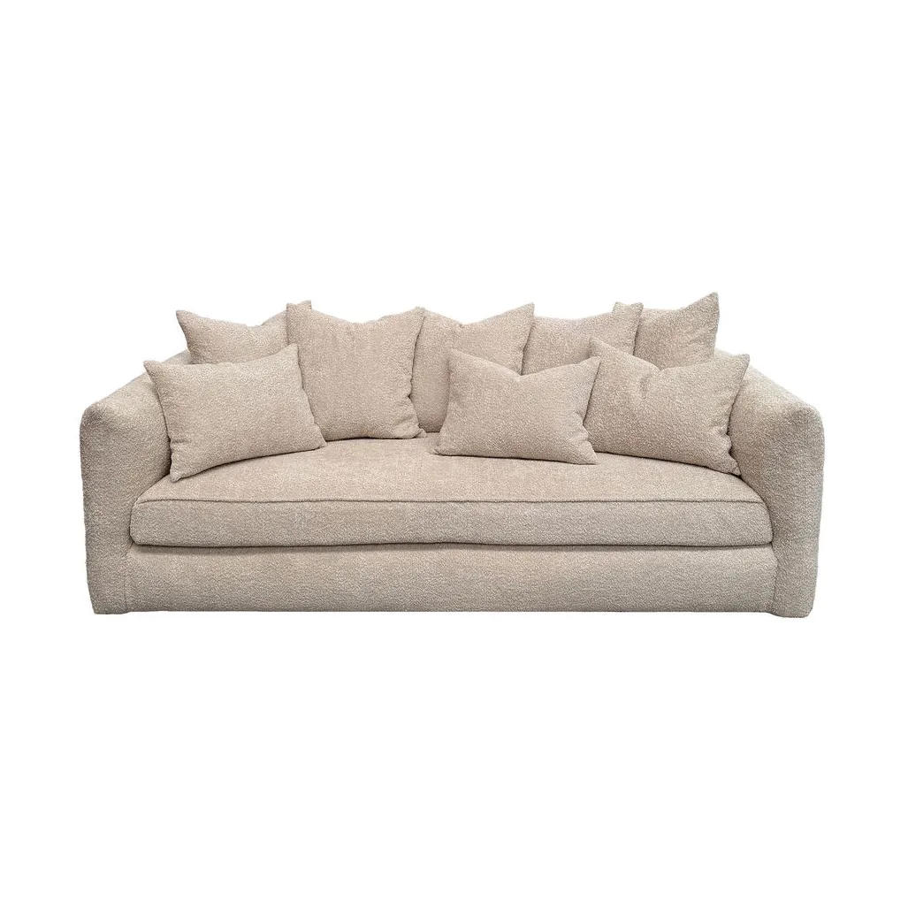 Tinted Cornell soffa Bouclé soft sand