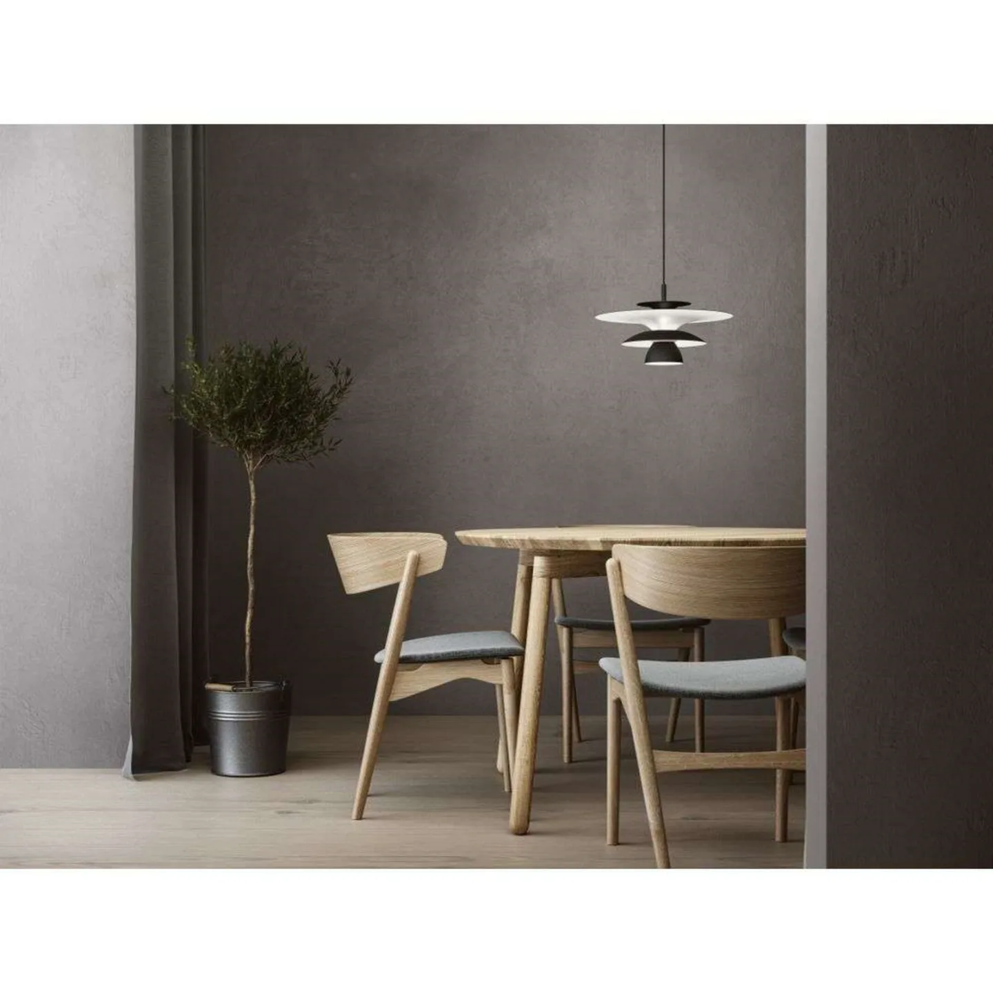 Picasso Pendelleuchte Ø38 Matt Black - Belid - Esszimmer - Metall