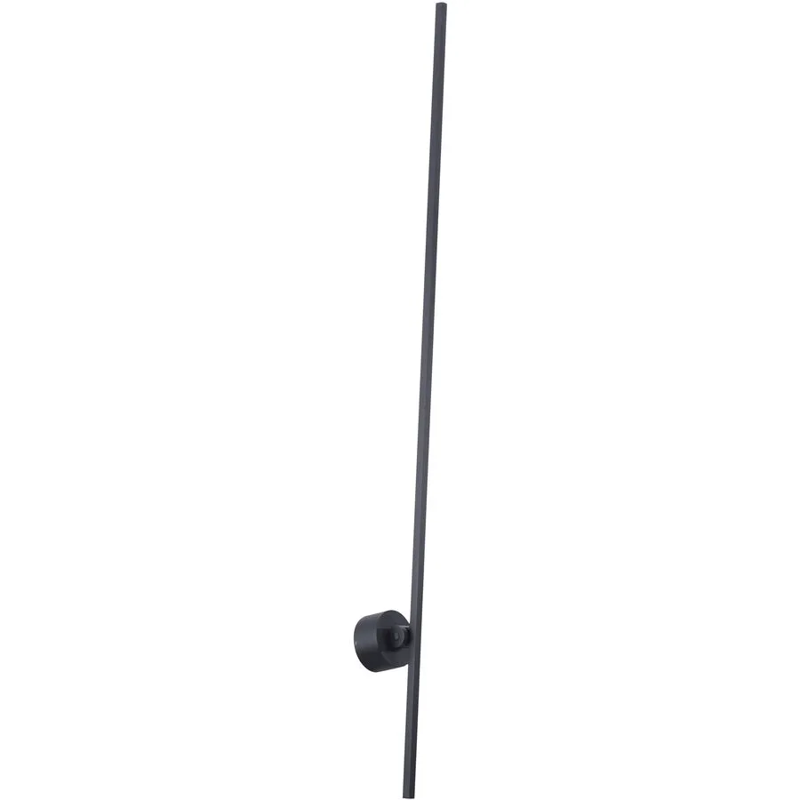 Grafo LED-Wandleuchte, schwarz, Höhe 117 cm - PURE Pure Grafo - Wohnzimmer - Modern - Metall