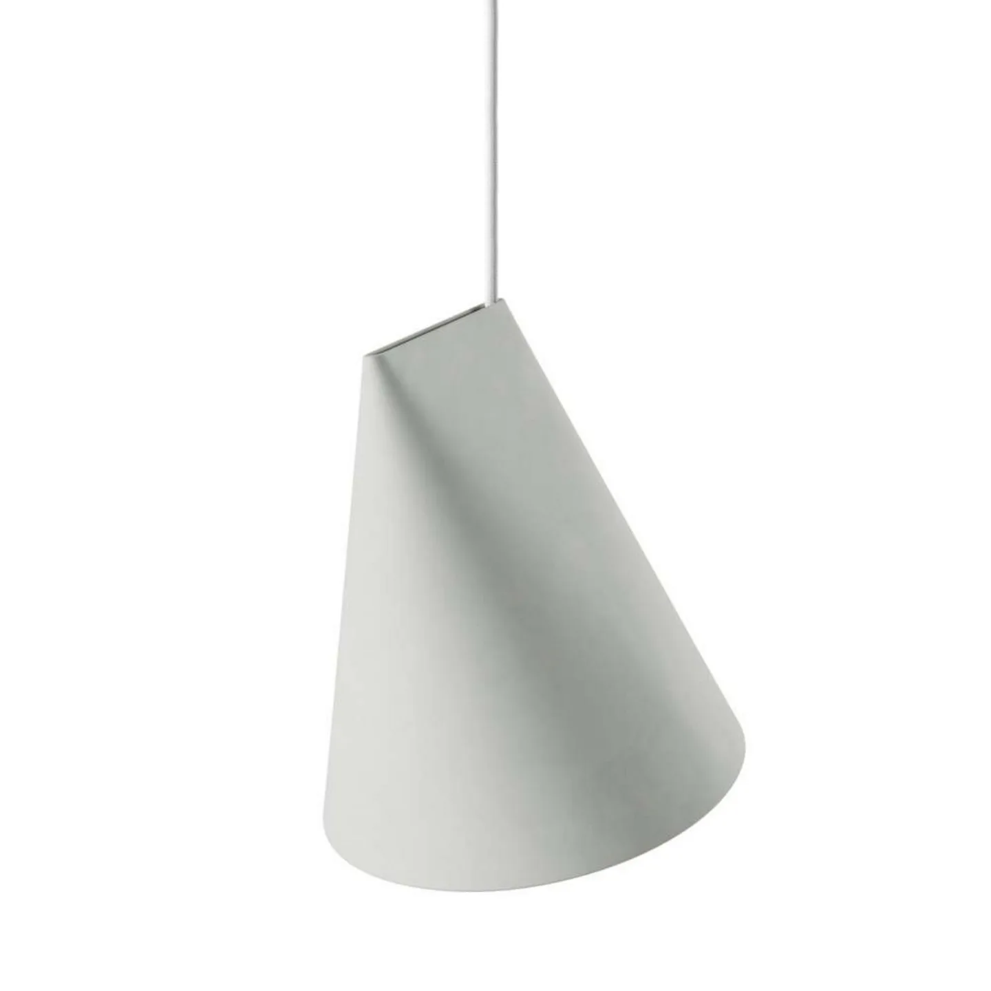 Ceramic Wide Pendelleuchte Light Grey - Moebe - Wohnzimmer - Sonstige