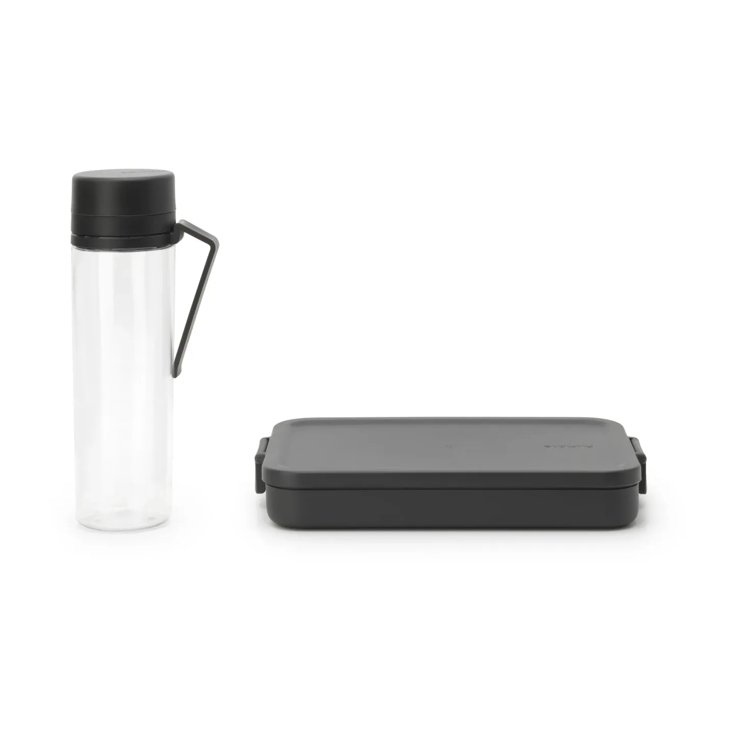 Brabantia Make & Take break Lunchset 2 Teile Dunkelgrau