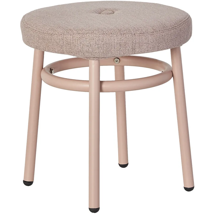 Hocker Kids rose Metall H 32 B 30 cm