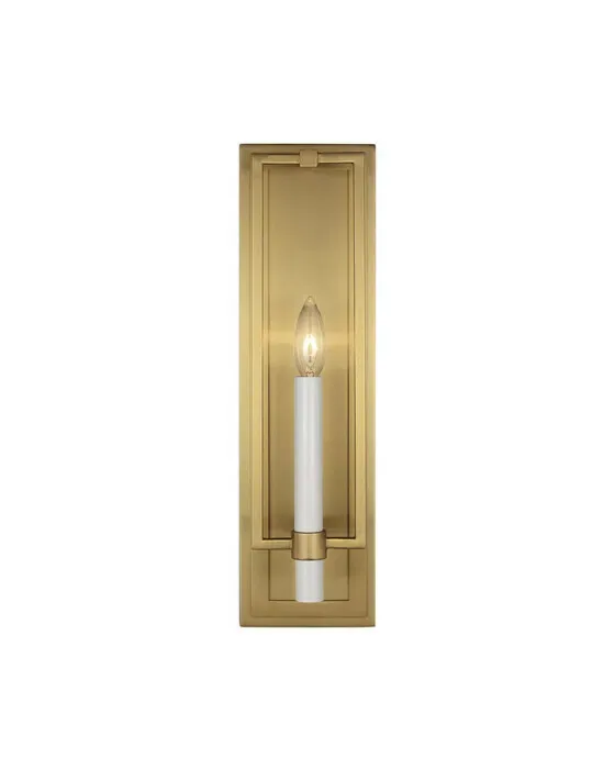 Marston Tall Wall Sconce Brass