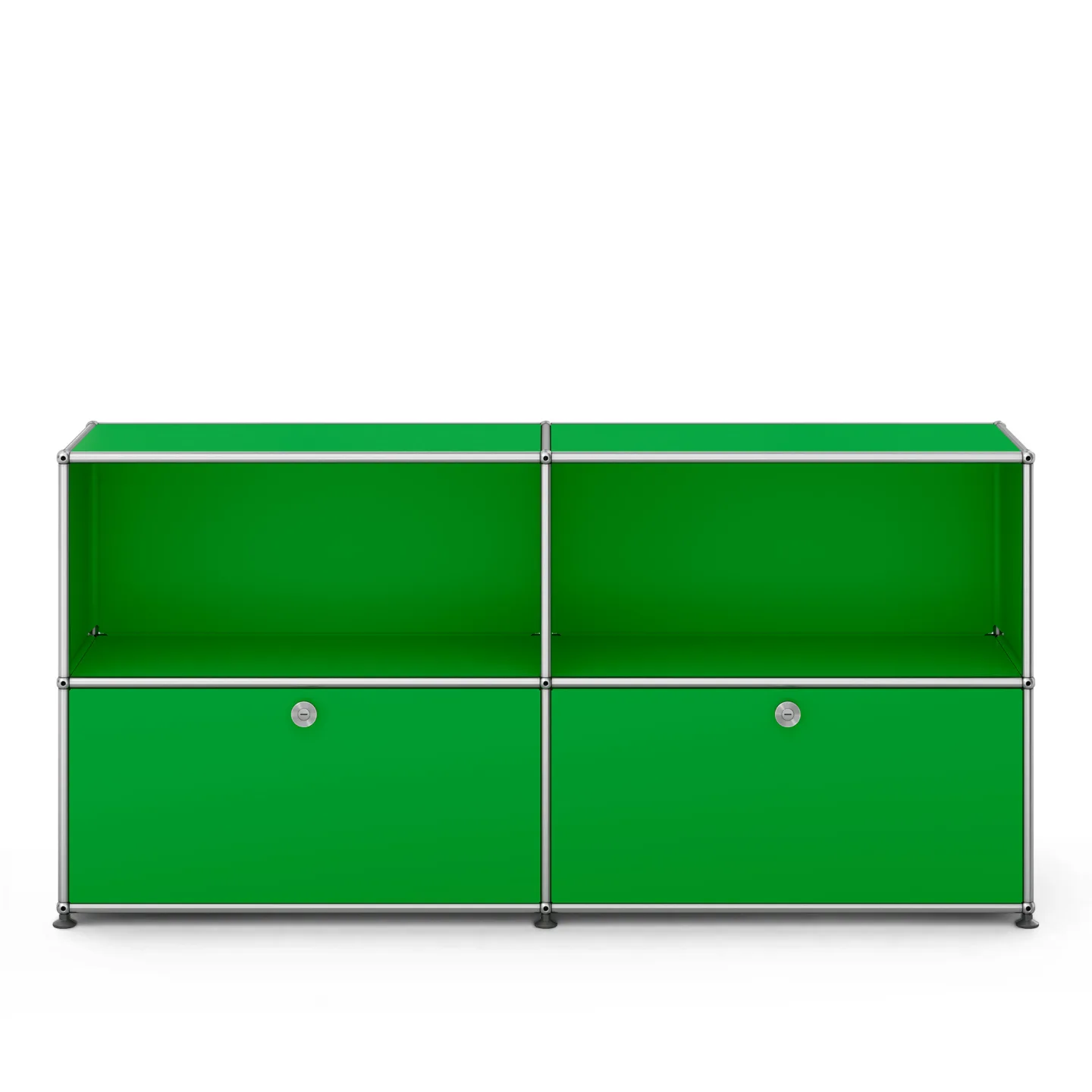 USM - USM Haller Sideboard C2 USM Green - Skänkar och sideboards - Fritz Haller & Paul Schärer - Grön