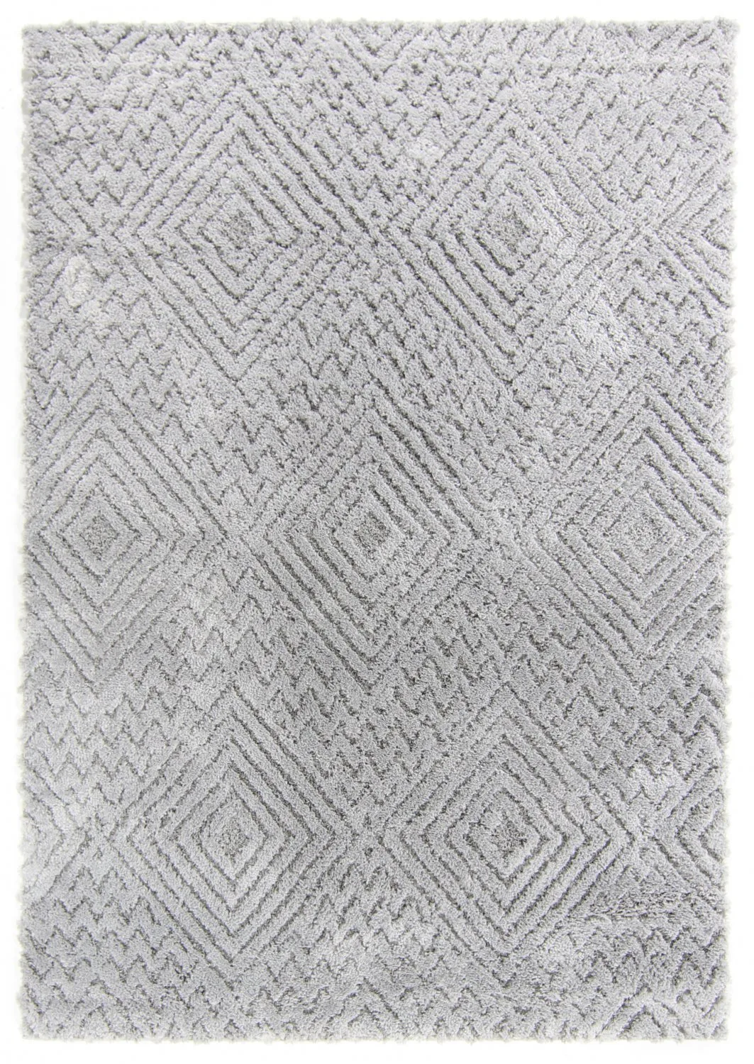 Ryetepper - Stettin (grå) (Størrelse: 200 x 290 cm)