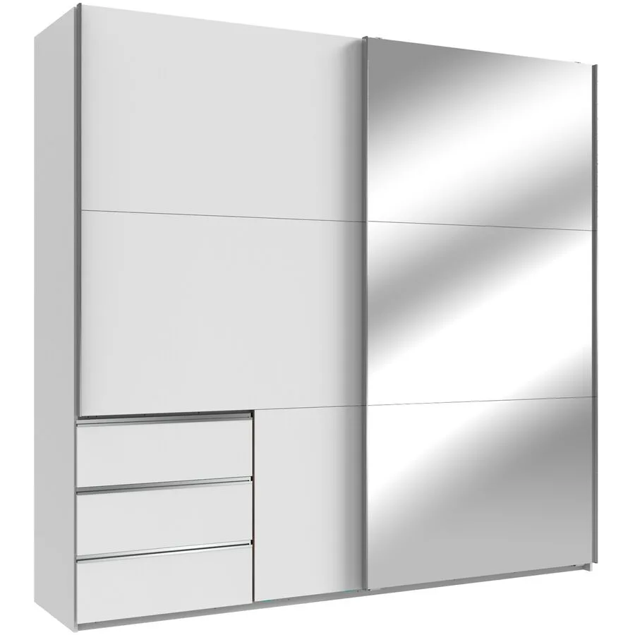 Kleiderschrank Sanko weiss Holzwerkstoff B 250 cm