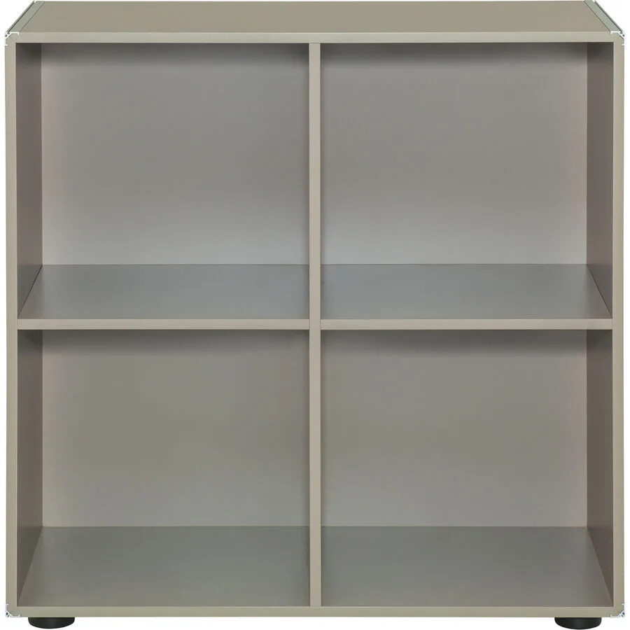 Regal Window taupe Holzwerkstoff B 70.4 cm H 70.4 cm