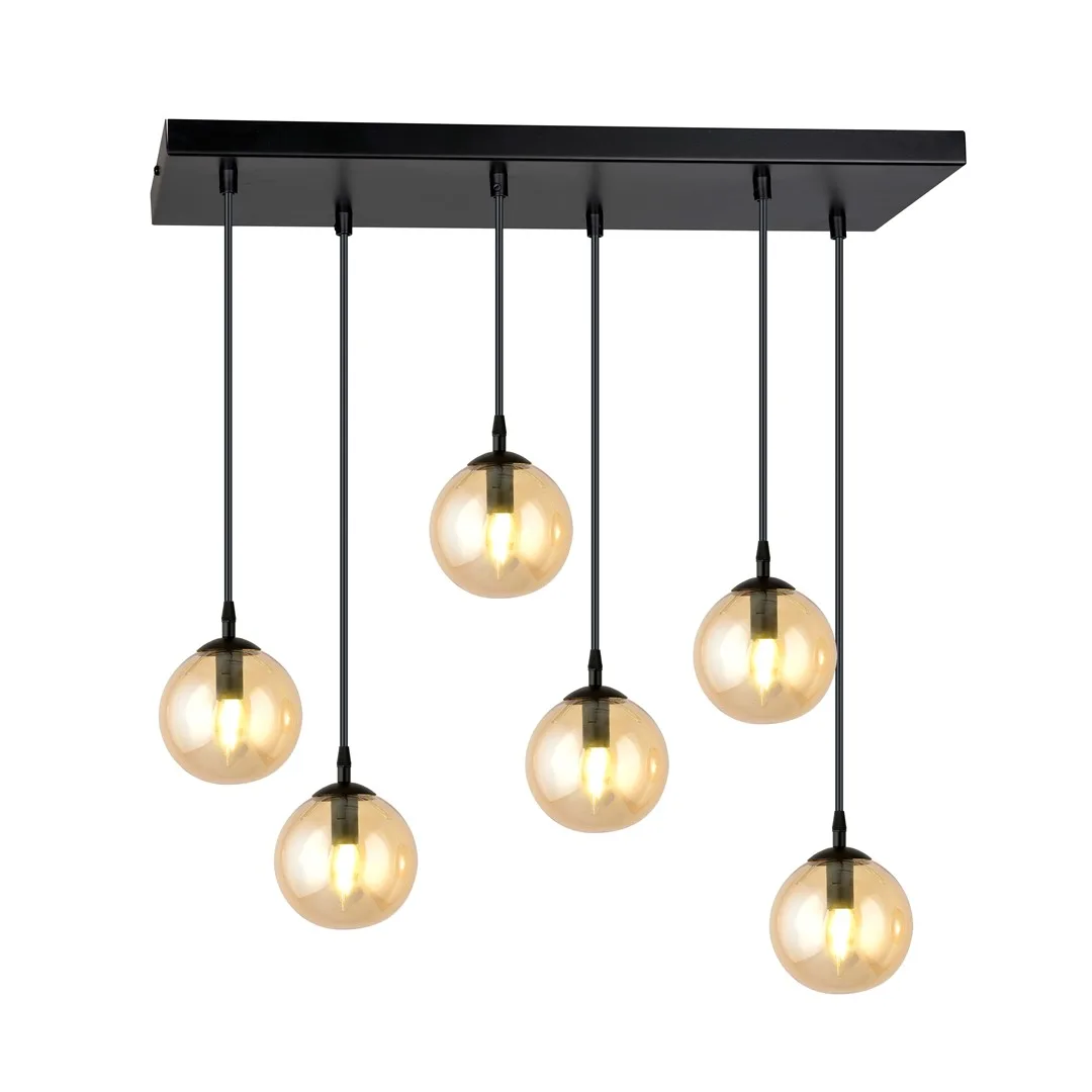 Emibig Lighting - Cosmo 65cm - Taklampa - Amber