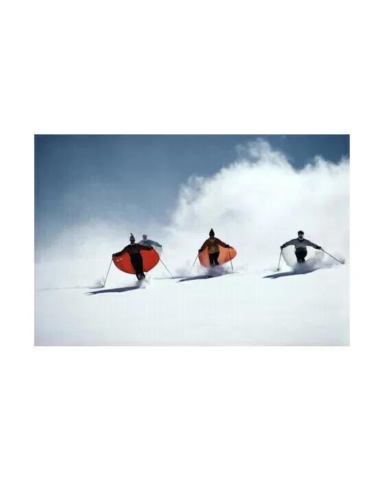 Caped Skiers