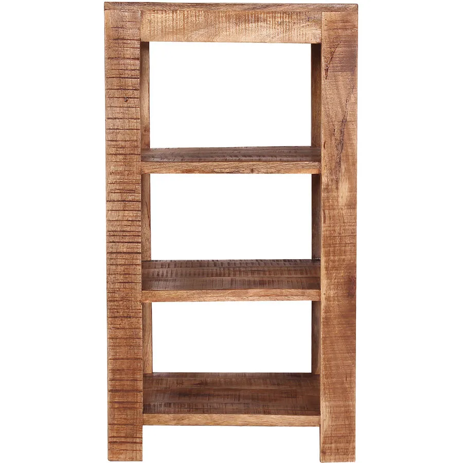 Regal Pietro natur Mangoholz massiv B 44 H 80 cm