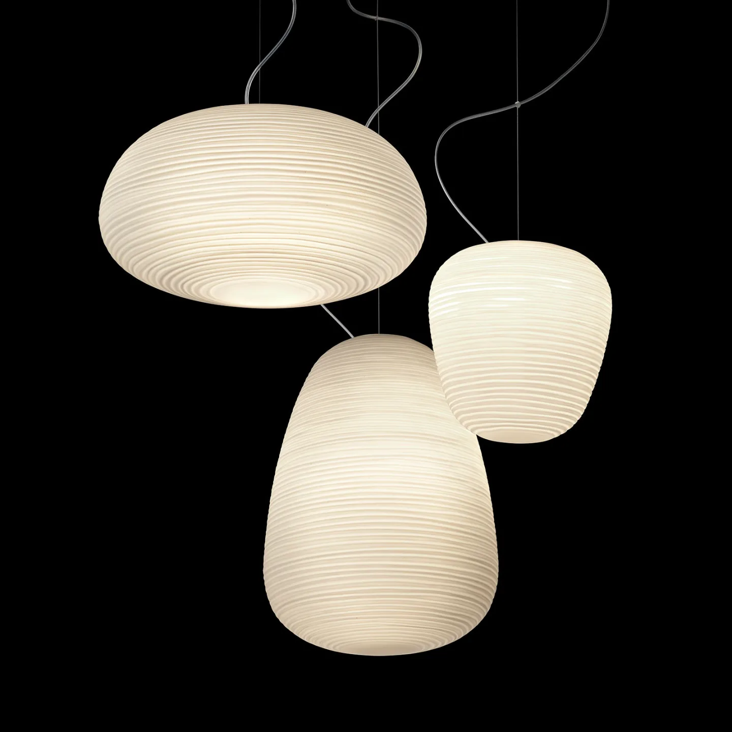 Rituals 3 Pendelleuchte - Foscarini - Wohnzimmer - Design - Glas - Kugel